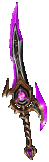 Silver Heart Short Sword