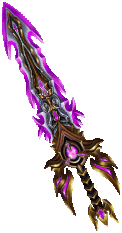 Silver Heart Magic Two-Handed Sword