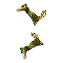 Crusader Brass Boots