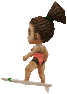 Surfing Girl