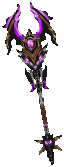 Silver Heart Rune Mace