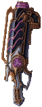 Silver Heart Magic Gun