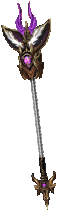 Silver Heart Staff