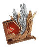 Shining Feather Magic Book