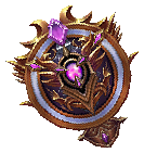 Silver Heart Fairy Shield