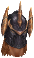 Silver Heart Light Wizard Helmet