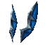 Blue Eye Illusion Knight Helmet